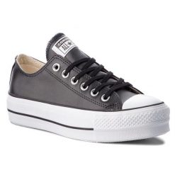 Trampki Converse. Szare trampki i tenisówki damskie Converse, bez wzorów, bez zapięcia. Za 239.99 zł.