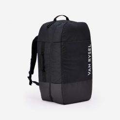 Plecak Van Rysel Competition 60 L. Czarne plecaki męskie VAN RYSEL, bez wzorów, z materiału, sportowe. Za 359.99 zł.