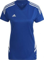 Adidas Koszulka damska adidas Condivo 22 Jersey niebieska HD4724 M. Niebieskie bluzki damskie Adidas, m, bez wzorów, z jersey, bez kołnierzyka, bez ramiączek. Za 96.40 zł.