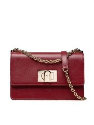 Furla Torebka 1927 BAFKACO-ARE000-CGQ001-1-007-20-BG-B Bordowy. Czerwone torebki do ręki damskie Furla, bez wzorów, ze skóry, bez dodatków. Za 1,619.00 zł.
