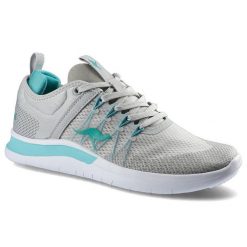 Szare Sneakersy Kangaroos Damskie Sportowe Buty. Szare obuwie sportowe damskie KangaRoos, na wiosnę, bez wzorów, bez zapięcia. Za 159.00 zł.