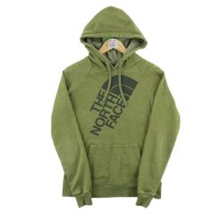 Second life - Bluza damska The North Face khaki - Stan bardzo dobry. Zielone bluzy damskie The North Face, l, bez wzorów, z materiału, sportowe, bez ramiączek, bez kaptura. Za 127.76 zł.