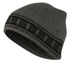 Czapka, Popielato-Grafitowa, Ciepła, Zimowa, Dziergana, Klasyczna, Rozmiar Uniwersalny -Pako Jeans. Szare czapki męskie Pako Jeans, na jesień, bez wzorów, dziergany. Za 45.00 zł.