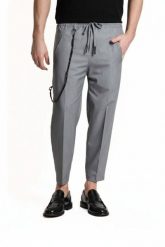 Xagon Man Spodnie | P26032 ZXAG92 | Mężczyzna | Szary. Szare spodnie materiałowe męskie Xagon, bez wzorów, z elastanu. W wyprzedaży za 379.00 zł.