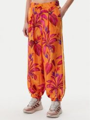 Adidas Spodnie dresowe FARM Premium JD6301 Pomarańczowy Loose Fit. Brązowe spodnie dresowe damskie Adidas, bez wzorów, z dresówki. Za 309.99 zł.
