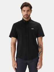 BOSS Koszula ST Motion 50555951 Czarny Regular Fit. Czarne koszule męskie Boss, m, bez wzorów, z bawełny, bez kołnierzyka, bez ramiączek. Za 549.99 zł.