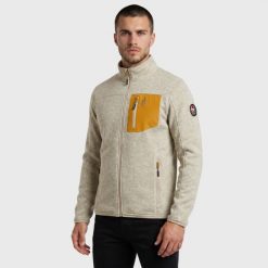Kurtka trekkingowa polarowa męska Dante rozpinana. Zielone kurtki męskie Aulp, m, bez wzorów, z dzianiny, sportowe, bez kaptura. Za 179.99 zł.