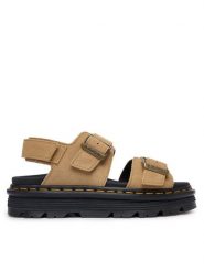 Dr. Martens Sandały Zebzag Sandals DM42689200 Brązowy jasny. Brązowe sandały damskie Dr. Martens, bez wzorów, ze skóry, bez obcasa, na płaskiej podeszwie, bez zapięcia. Za 543.99 zł.
