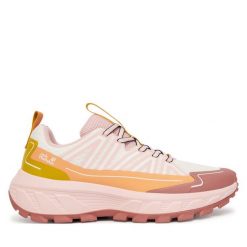 Trekkingi Jack Wolfskin. Czerwone obuwie trekkingowe damskie Jack Wolfskin, bez zapięcia. Za 489.99 zł.