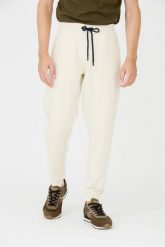 AERONAUTICA MILITARE Beżowe spodnie. Brązowe spodnie sportowe męskie Aeronautica Militare, m, bez wzorów, z dresówki. W wyprzedaży za 349.99 zł.