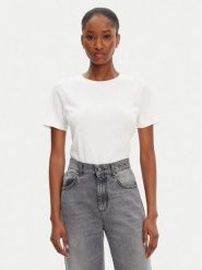 Marciano Guess T-Shirt 5RGI02 6298A Biały Regular Fit. Białe t-shirty damskie Marciano Guess, xs, z aplikacjami, z bawełny, bez kołnierzyka, bez ramiączek. Za 139.99 zł.