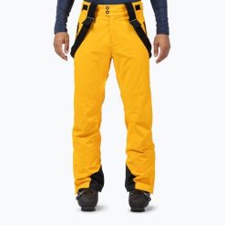 Spodnie narciarskie męskie Rossignol Diretta saffron. Żółte spodnie sportowe męskie Rossignol, m, bez wzorów, narciarskie. Za 1,539.00 zł.