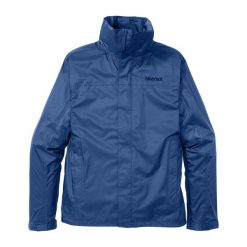 Kurtka przeciwdeszczowa Marmot PreCip Eco Jacket. Niebieskie kurtki męskie Marmot, l, bez wzorów, sportowe, bez kaptura. Za 434.99 zł.