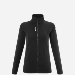 Bluza polarowa damska MILLET W K Lightgrid Jkt Czarny. Czarne bluzy damskie Millet, xl, bez wzorów, z materiału, bez ramiączek, bez kaptura. Za 319.00 zł.