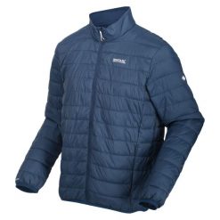 Męska Kurtka Przejściowa Pikowana + Worek Hillpack. Zielone kurtki męskie Regatta, m, bez wzorów, z puchu, sportowe, bez kaptura. Za 127.99 zł.