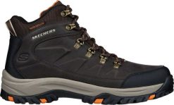 Buty trekkingowe męskie Skechers Relment Daggett brązowe r. 42 1/2. Brązowe trekkingi męskie Skechers, bez zapięcia. Za 281.40 zł.