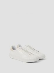 Bjorn_borg DEUCE tenisówki unisex biały - sand – WHITE - SAND. Białe trampki męskie Björn Borg, bez wzorów, sportowe, bez zapięcia. Za 384.00 zł.