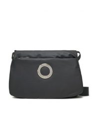 Monnari Torebka TORIMP0-24Z-BAG5870-K020D000-R00 Czarny. Czarne listonoszki damskie Monnari, bez wzorów, z materiału, bez dodatków. Za 99.99 zł.