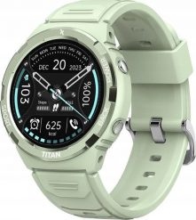 Smartwatch Maxcom FW100 Titan Valkiria Zielony (MAXCOMFW100MINT). Zielone zegarki smartwatch MAXCOM, bez wzorów. Za 447.84 zł.