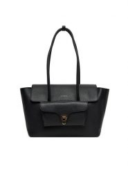 Coccinelle Torebka Linea E1 T8A 11 02 01 Czarny. Czarne shopperki damskie Coccinelle, bez wzorów, ze skóry, bez dodatków. Za 1,999.00 zł.