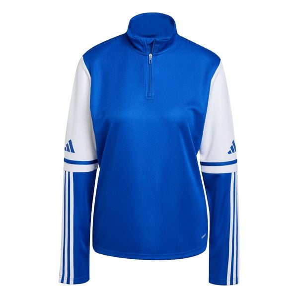 Bluza damska adidas Squadra 25 Training Top. Niebieskie bluzy damskie Adidas, s, bez wzorów, z materiału, klasyczne, bez ramiączek, bez kaptura. Za 144.99 zł.