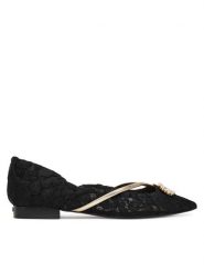 Liu Jo Baleriny Vivien 03 SF5037 TX496 Czarny. Czarne balerinki damskie Liu Jo, bez wzorów, z materiału, bez obcasa, bez zapięcia. Za 569.99 zł.
