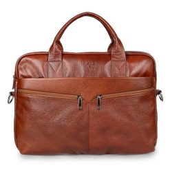 Torba skórzana na laptopa Pavone Nero Palermo 2485 BR. Brązowe torby na laptopa damskie Pavone Nero, bez wzorów, z materiału. Za 969.99 zł.