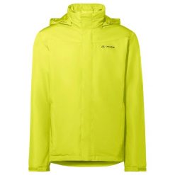 Kurtka wodoodporna VAUDE Escape Bike. Zielone kurtki męskie Vaude, bez wzorów, sportowe, z kapturem. Za 702.55 zł.