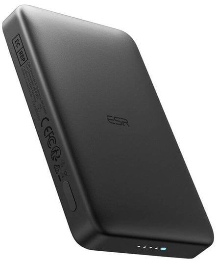Powerbank ESR Qi2 MagSlim 10000 mAh magnetic powerbank (black). Czarne powerbanki ESR. Za 189.38 zł.