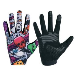 Rękawiczki rowerowe FASTER, MURALES. Czerwone rękawiczki męskie GIST, bez wzorów. Za 199.00 zł.