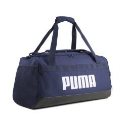 Średnia torba sportowa Challenger 58 l PUMA Navy Blue. Białe torby sportowe męskie Puma, bez wzorów, z poliesteru, średnie. Za 134.99 zł.