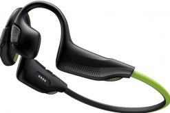 Słuchawki Hakii LIGHT II black green - Bezprzewodowe słuchawki z odtwarzaczem MP3 (6939119048990). Czarne słuchawki bezprzewodowe HAKII. Za 221.40 zł.