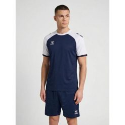 Koszulka Hummel League. Białe bluzki damskie Hummel, bez wzorów, eleganckie, bez kołnierzyka, bez ramiączek. Za 182.00 zł.