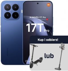 Smartfon Xiaomi 17T Pro 5G 12/512GB Niebieski. Niebieskie smartfony Xiaomi. Za 3,827.99 zł.