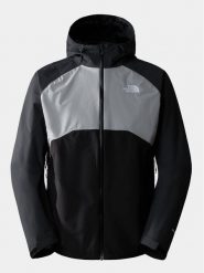 The North Face Kurtka softshell Stratos NF00CMH9 Czarny Regular Fit. Czarne kurtki sportowe męskie The North Face, m, bez wzorów, z softshellu, bez kaptura, outdoorowe. Za 639.99 zł.