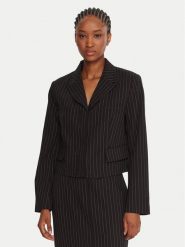 French Connection Marynarka 75ZAG Czarny Regular Fit. Czarne marynarki i żakiety damskie French Connection, bez wzorów, z syntetyku, bez kołnierzyka, bez ramiączek. Za 519.99 zł.