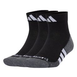 Skarpety Performance CLIMACOOL Cushioned Quarter 3-Pack. Białe skarpetki damskie Adidas, bez wzorów, z materiału. Za 64.95 zł.