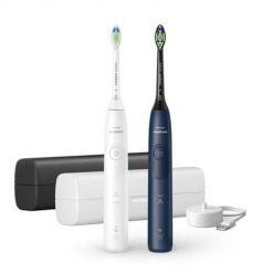 Zestaw szczoteczek do zębów PHILIPS HX7119/01. Białe szczoteczki soniczne Philips. Za 794.99 zł.