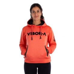 Bluza damska z kapturem Vibora Yarara. Brązowe bluzy damskie VIBORA, xs, bez wzorów, z materiału, bez ramiączek, z kapturem. Za 196.60 zł.