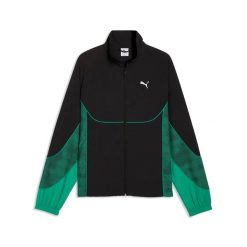 Kurtka z dresu Puma Tech-X. Czarne kurtki męskie Puma, xl, bez wzorów, z dresówki, bez kaptura. Za 339.00 zł.