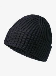 Czapka zimowa Vaude Moena Beanie II - dark sea uni. Czarne czapki damskie Vaude, na zimę, bez wzorów, z materiału, eleganckie. Za 90.19 zł.