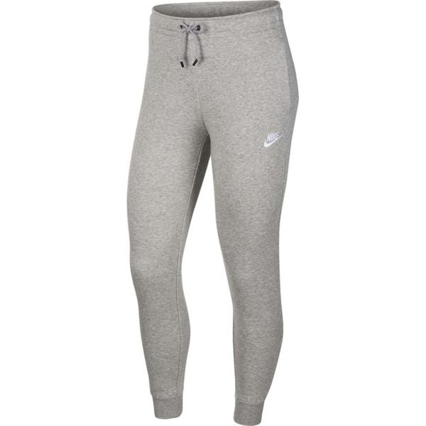 Spodnie sportowe damskie Nike Essential Pant Reg Fleece. Szare spodnie dresowe damskie Nike, bez wzorów, z dresówki, sportowe, długie. Za 301.00 zł.