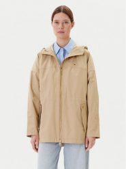 Tommy Hilfiger Parka WW0WW45621 Beżowy Regular Fit. Brązowe parki damskie Tommy Hilfiger, xl, bez wzorów, z syntetyku, bez kaptura. Za 839.99 zł.