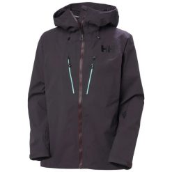 Damska kurtka turystyczna Helly Hansen Odin Ultimate Infinity. Czarne kurtki sportowe damskie Helly Hansen, na zimę, xl, bez wzorów, z materiału, bez ramiączek, bez kaptura, wspinaczkowe. Za 2,018.00 zł.
