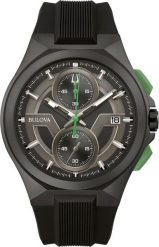 Zegarek Bulova Zegarek męski Bulova 98B381 czarny. Czarne zegarki męskie Bulova, bez wzorów. Za 1,864.00 zł.