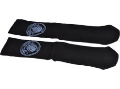 Skarpetki Manchester City - oficjalne licencjonowane. Czarne skarpety męskie MANCHESTER CITY, bez wzorów, z bawełny. Za 53.99 zł.