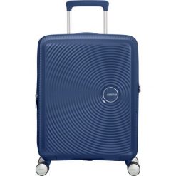Walizka American Tourister Soundbox 55/20 TSA EXP. Niebieskie walizki damskie American Tourister, bez wzorów, z materiału. Za 619.99 zł.