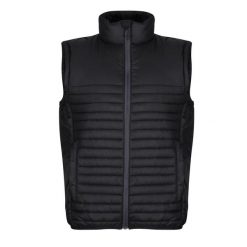 Bezrękawnik Męska Ocieplana Z Recyklingu Honestly Made. Czarne bluzy męskie Regatta, l, bez wzorów, sportowe, bez ramiączek, bez kaptura. Za 268.99 zł.