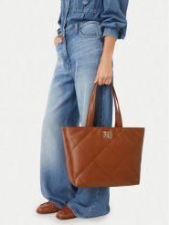 Nine West Torebka CEO-IVORY LANE-LDA9198 Brązowy jasny. Brązowe shopperki damskie Nine West, bez wzorów, ze skóry, bez dodatków. Za 279.99 zł.