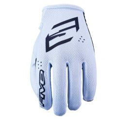 Rękawiczki XR-RIDE - BIAŁE (białe) - XXXL/13. Białe rękawiczki męskie FIVE GLOVES, bez wzorów, ze skóry. Za 87.00 zł.